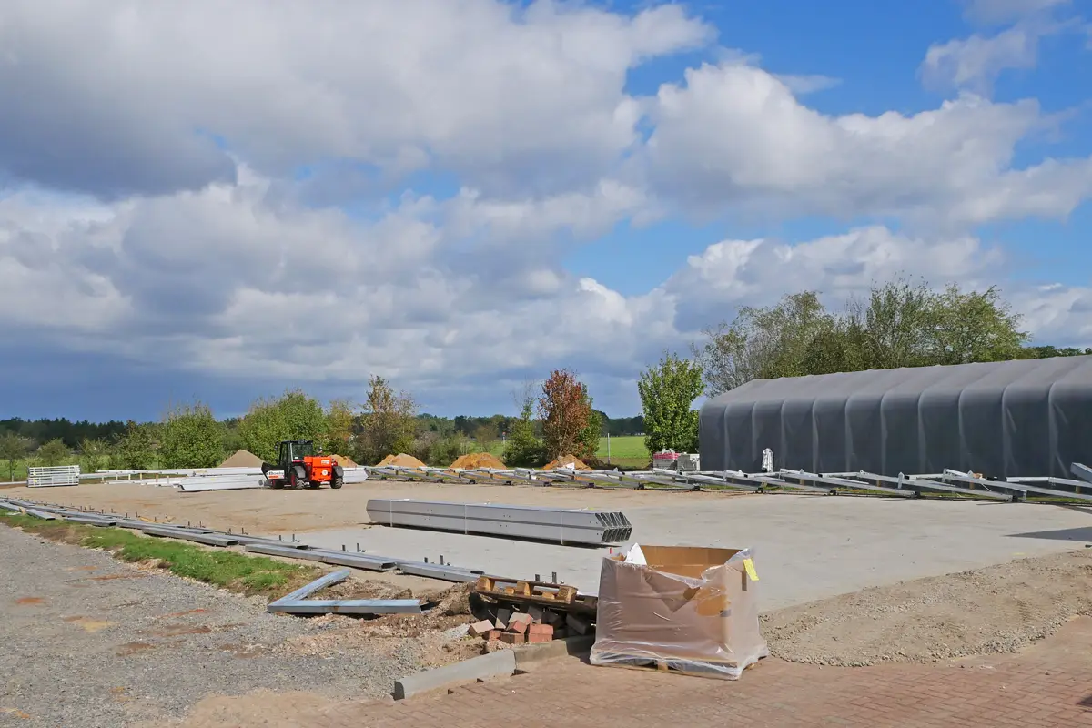 Bild Erweiterung der Lagerkapazitäten bei Wowi-Wickert in Meißendorf 2020